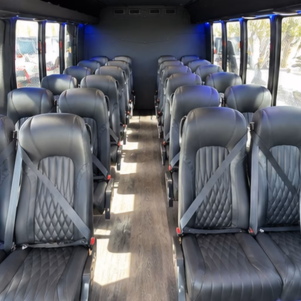 find prom minibuses and party buses for smaller redding friend groups