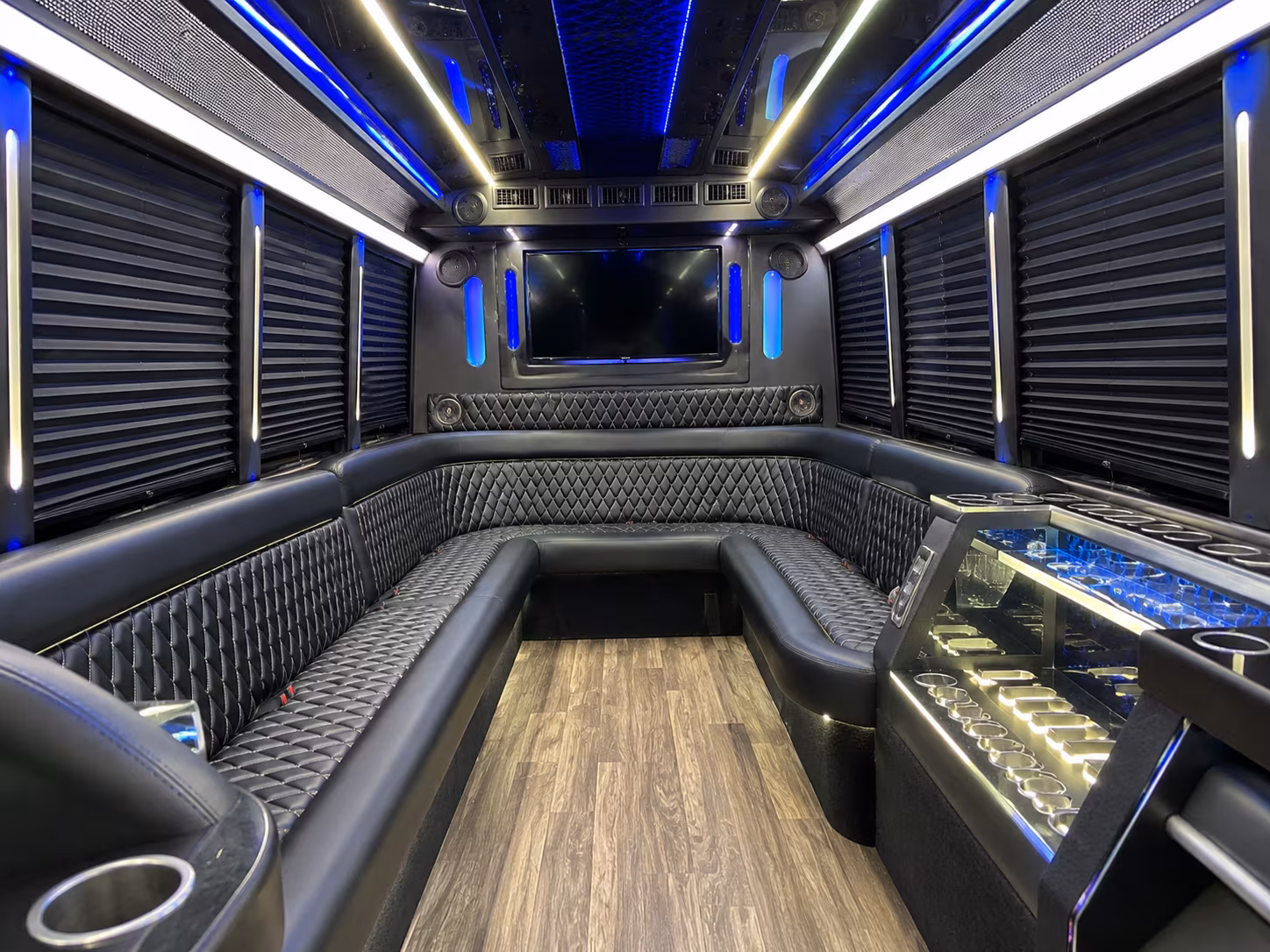 find redding night out party bus rental