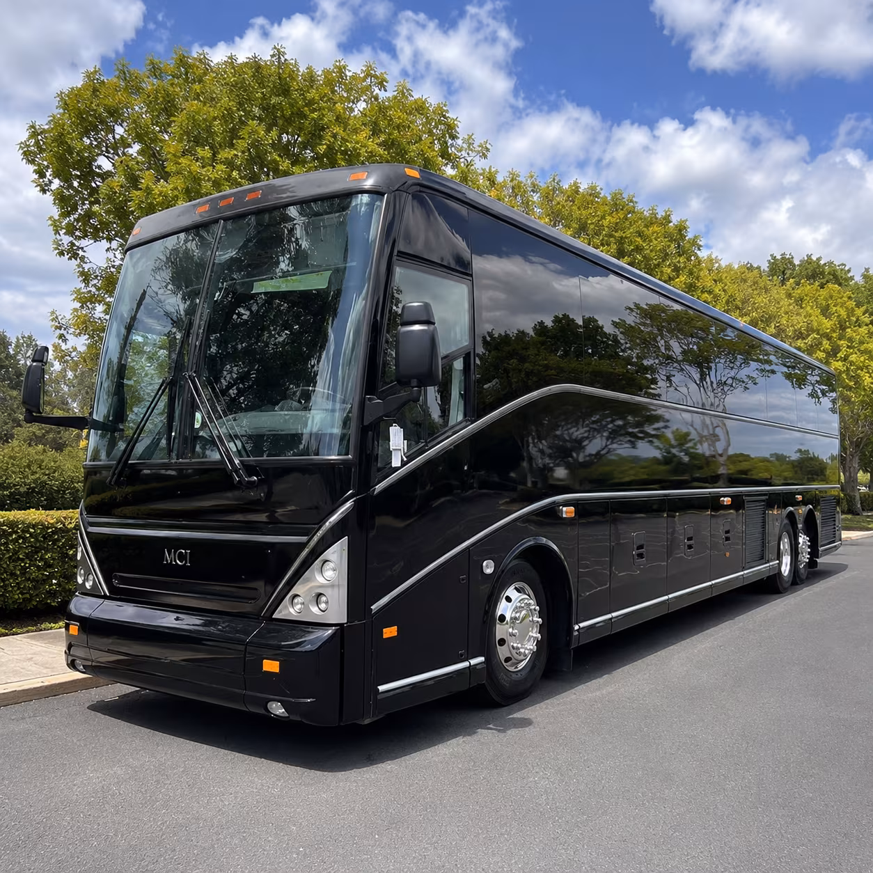 redding concert transportation onboard seating