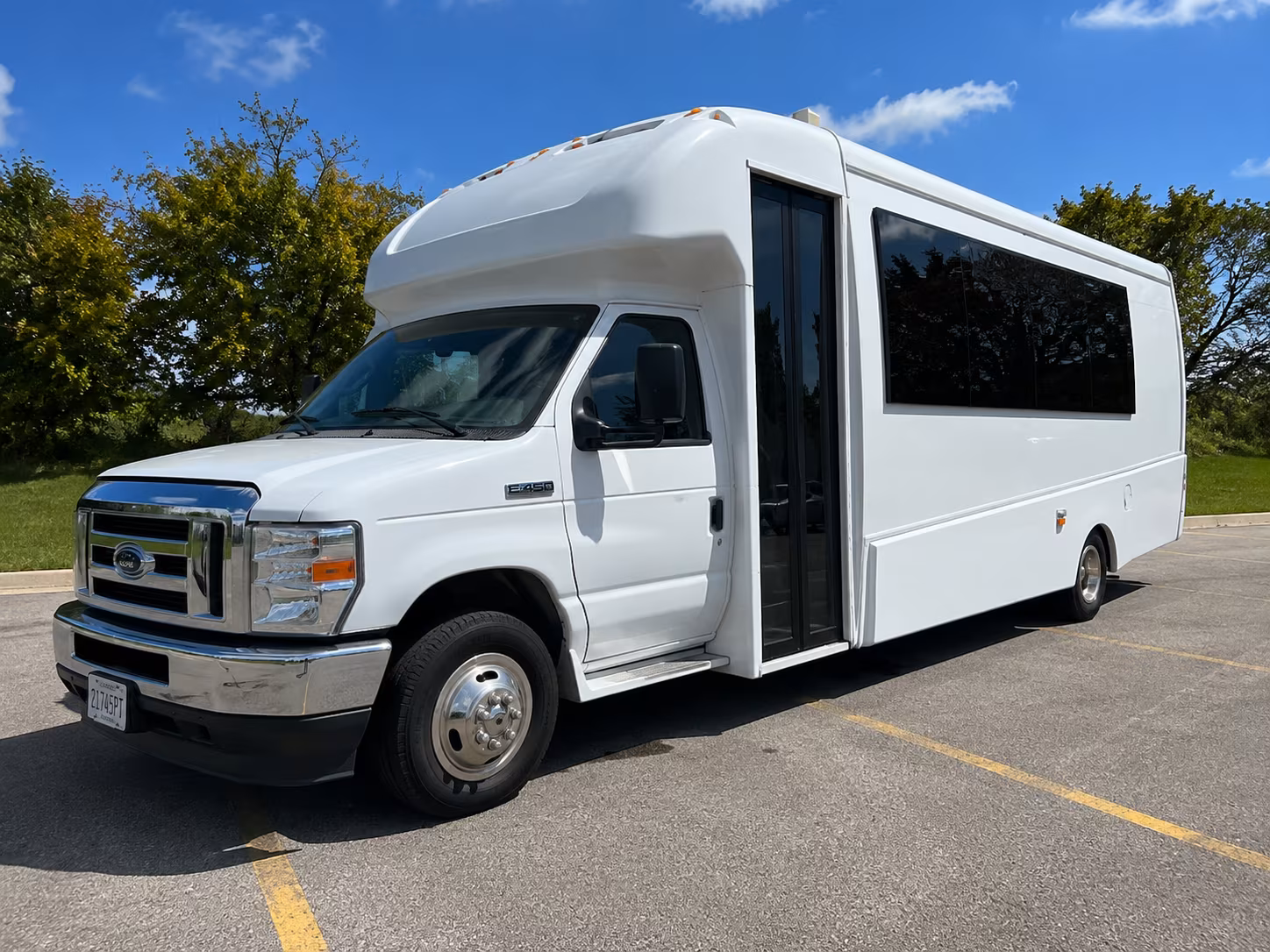 redding party bus booking step 1