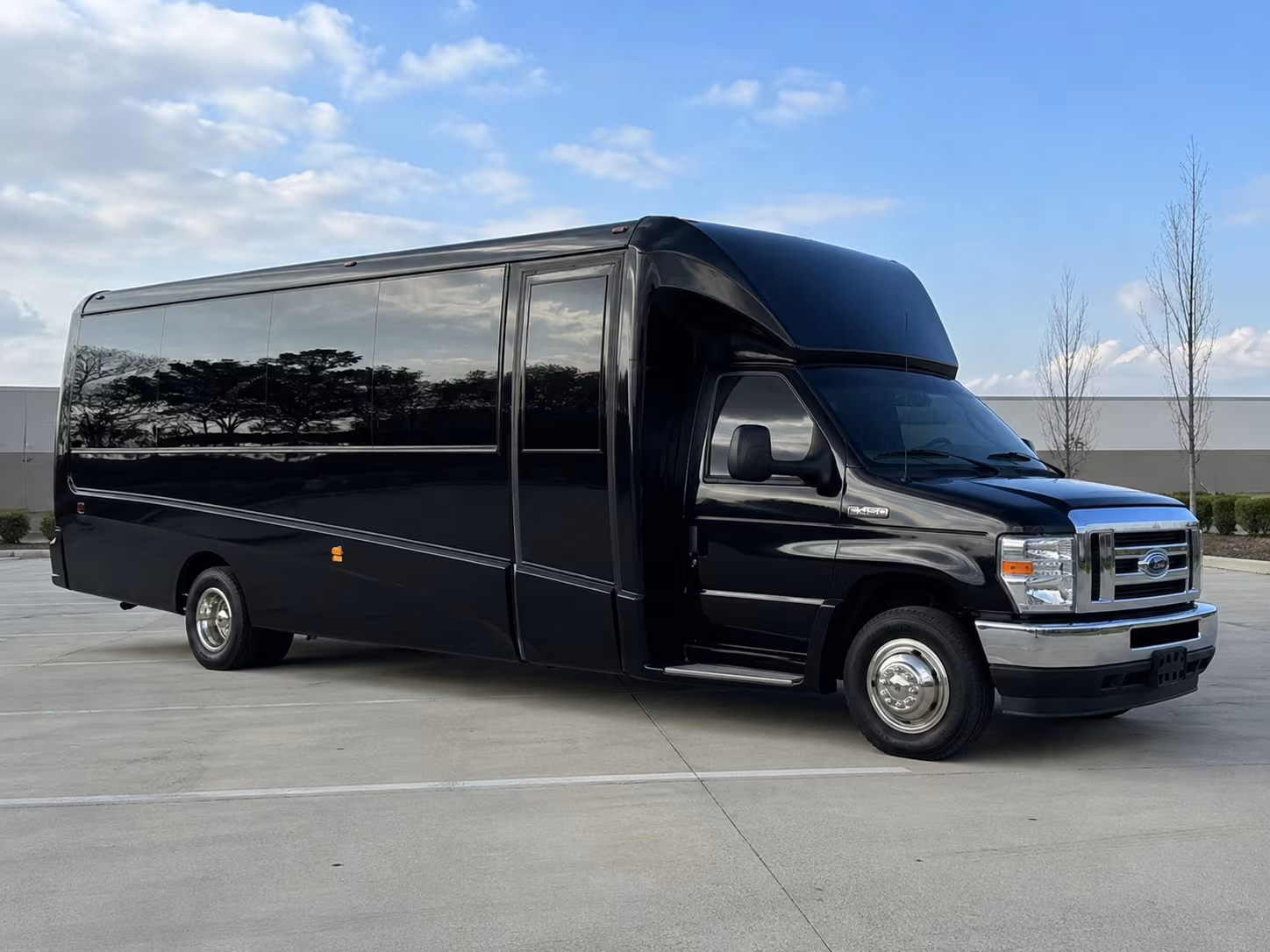 redding school event transportation onboard seating