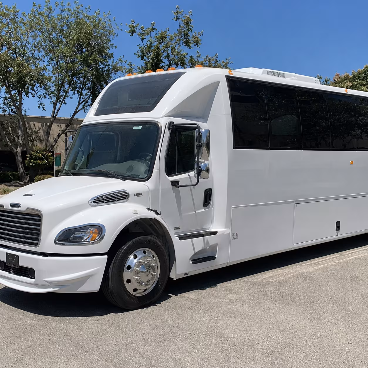 redding sporting event party bus rental