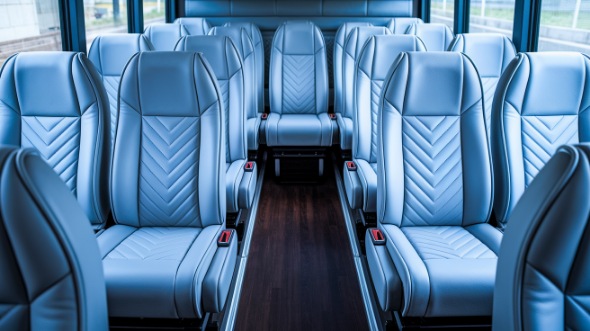 35 passenger minibus inside yuba city