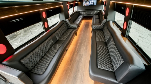 sprinter limo rental interior yuba city
